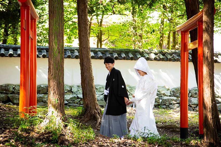 神社婚の魅力 ザ マグリット 岡山県岡山市の結婚式場 パーティーウェディング おもてなしウェディング
