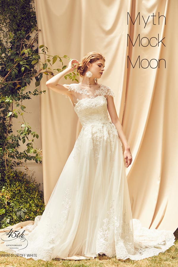 白 ドレス スタイリッシュ ウェディングドレス magritte 岡山 結婚式