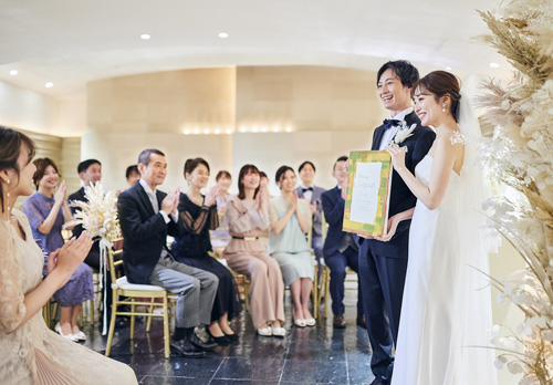 ザ マグリット | 岡山県岡山市の結婚式場・パーティーウェディング・おもてなしウェディング 大切な人たちに囲まれた至福のひととき