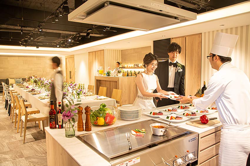 アットホームな雰囲気で一日を過ごしたい 少人数挙式 & 会食プラン